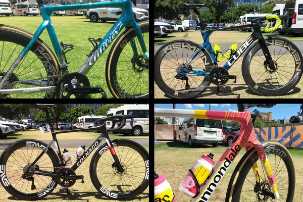 The bikes of the Tour Down Under