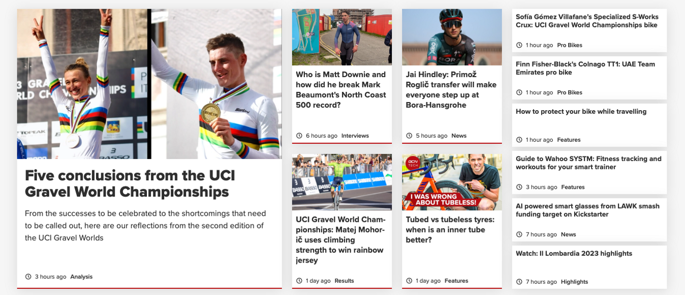 Il Lombardia may have passed, but the news keeps on coming on the GCN website