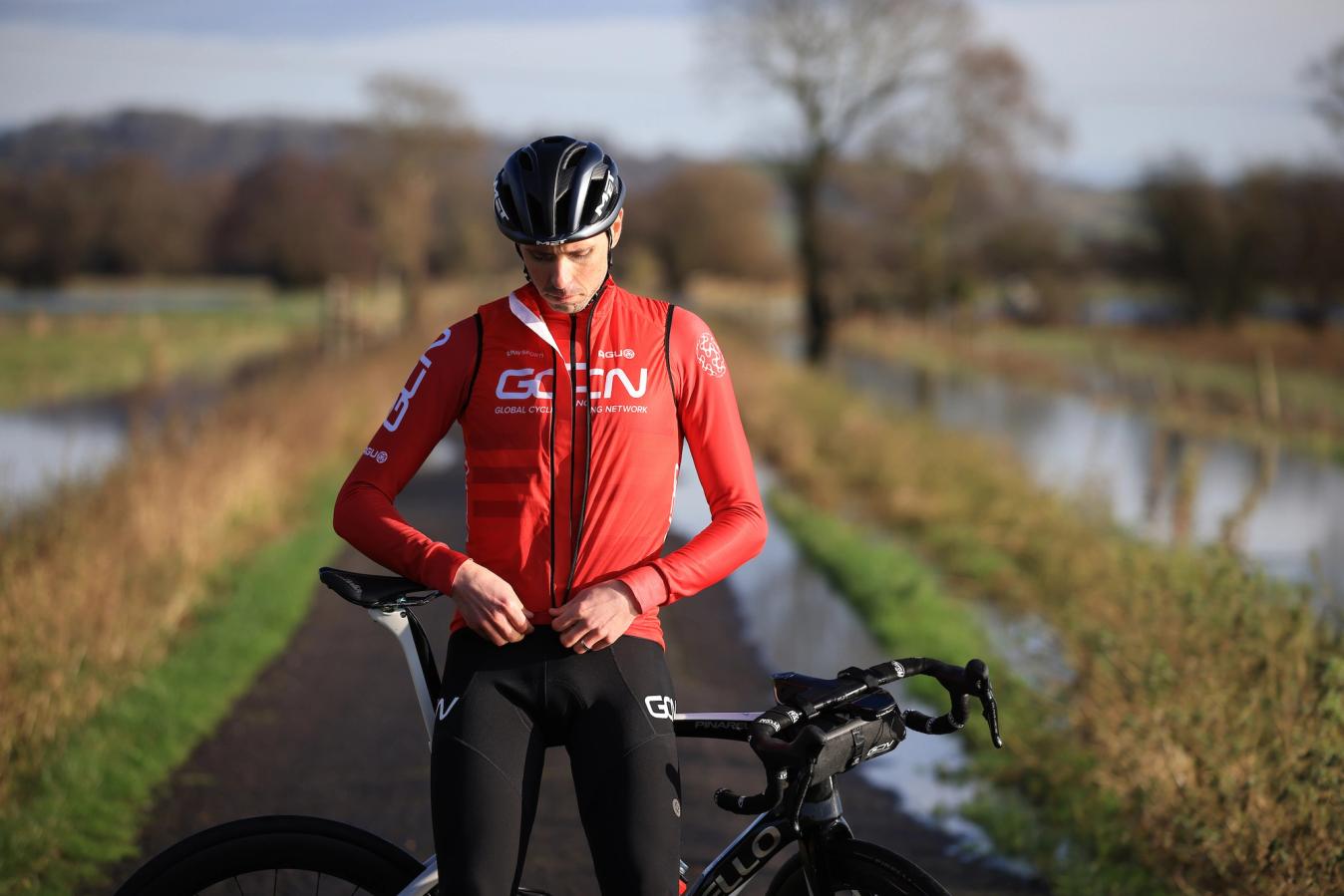 A gilet is a good addition to the cyclist's kit as it keeps the core of the body warm