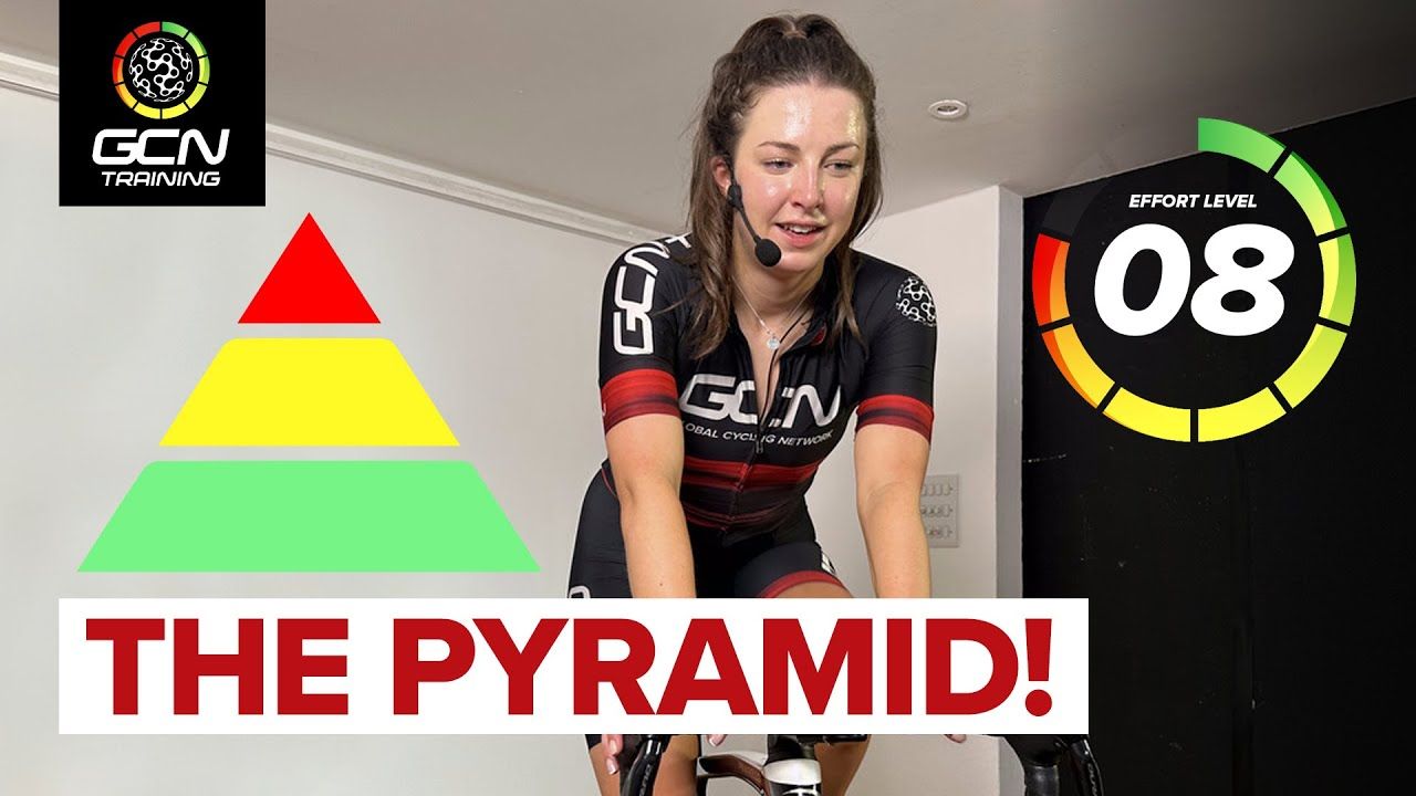 The Full Pyramid 30 Minute HIIT Indoor Cycling Workout