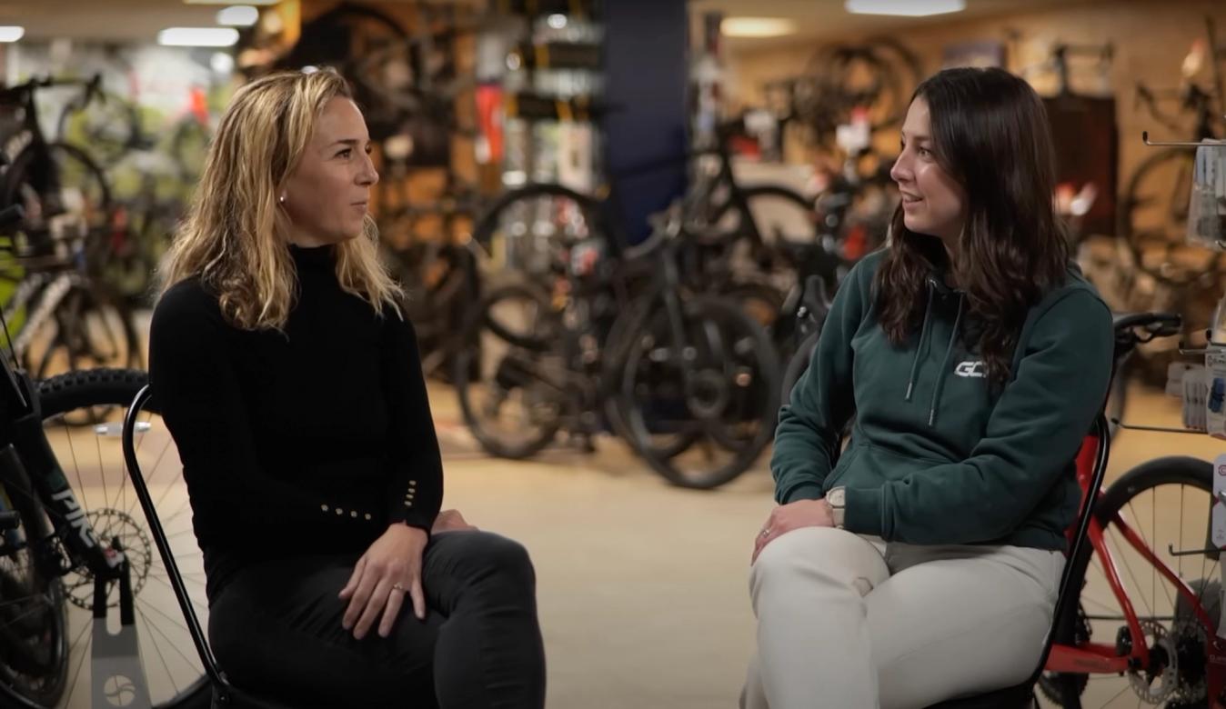 Manon gets the opinion of shop owner Kate Hoy who thinks the issue for women in cycling goes beyond specific bikes