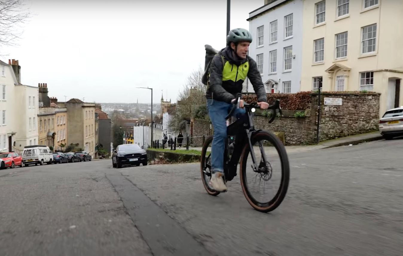 The prospect of a hill climb on your way to work is not an issue with an e-bike