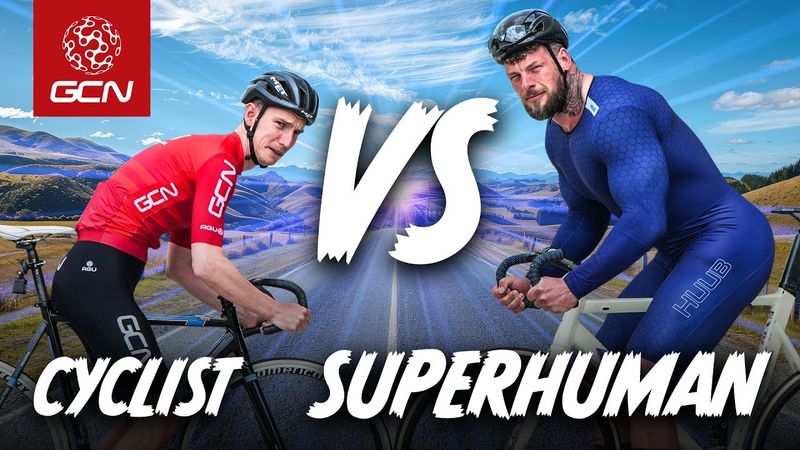Who is Faster: Si Richardson or the World’s Strongest Cyclist?