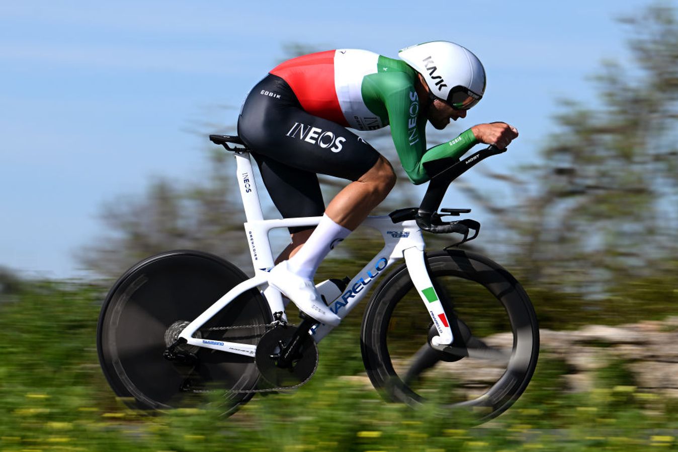 Filippo Ganna will be favourite for the two time trials