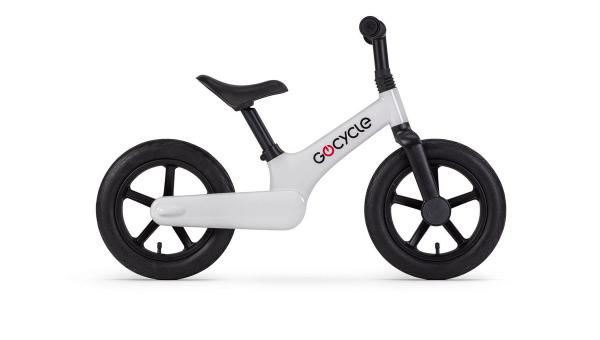 The Gocycle Mini features a lightweight carbon frame