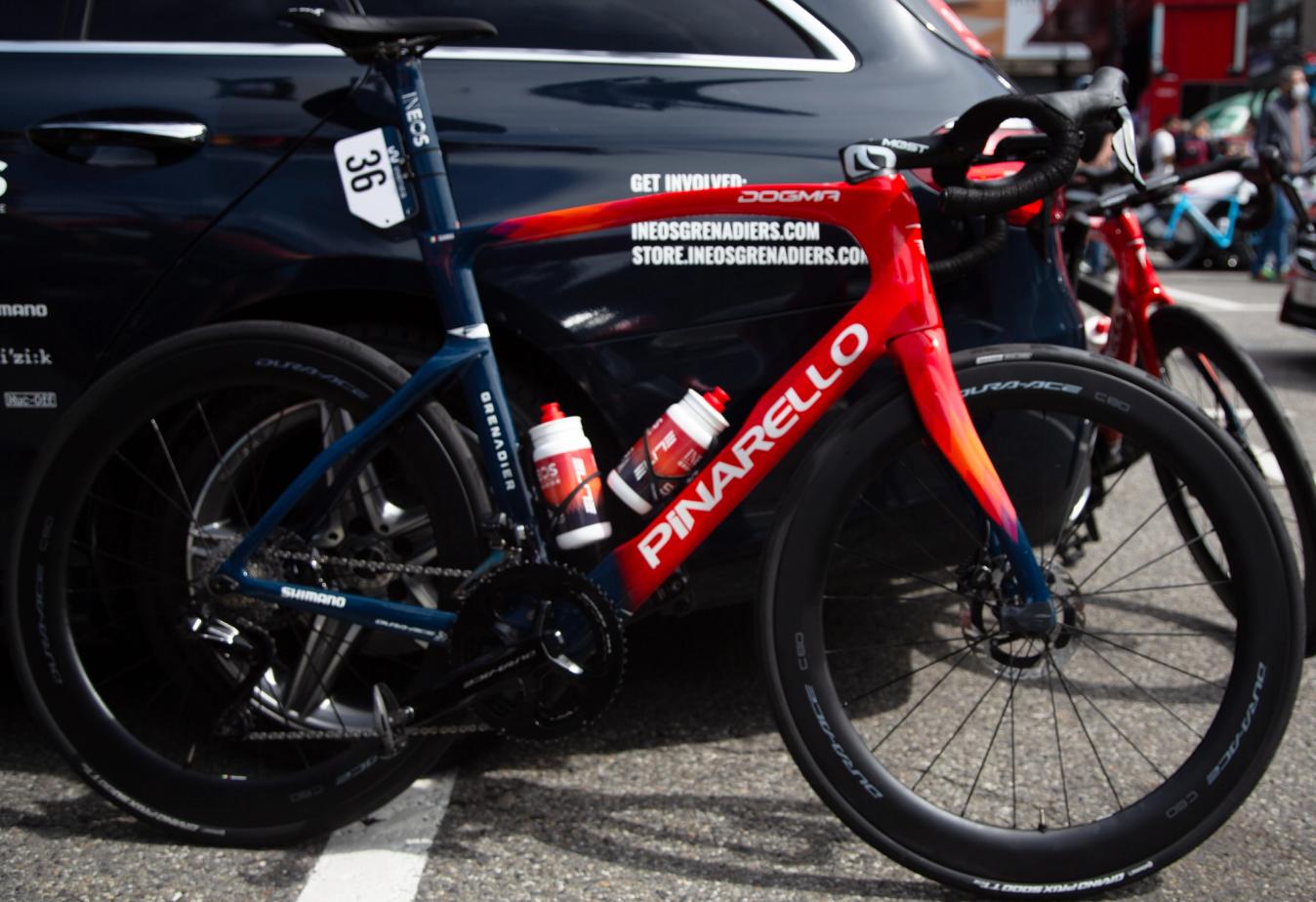 The Pinarello Dogma has retained its familiar shape over the years