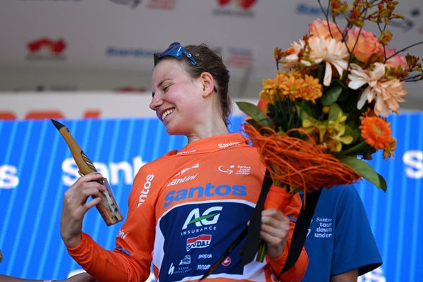 Sarah Gigante's Willunga Hill victory also earnt her the overall Tour Down Under title