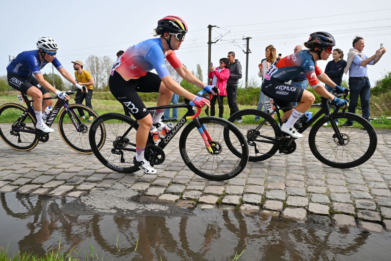 The Colnago V4Rs at Paris-Roubaix Femmes