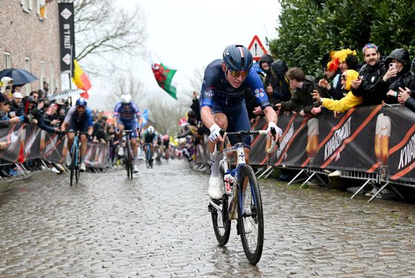 Laurence Pithie (Groupama-FDJ) in action during the Classics 