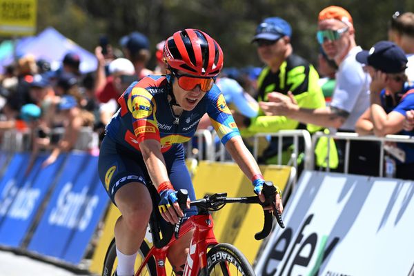 Amanda Spratt finished fourth on the final stage of the Tour Down Under