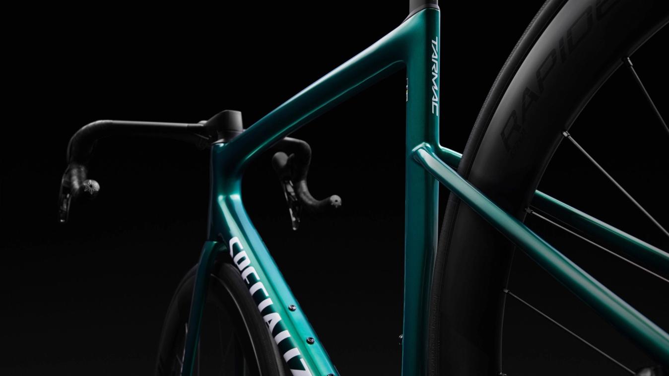 Specialized has brought the weight of the Tarmac SL8 down to only 685kg in its lightest build.