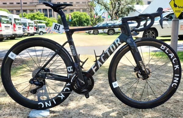 George's Bennett's bike for the Tour Down Under