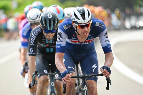 Rarely is Tim Declercq seen far from the front of the peloton