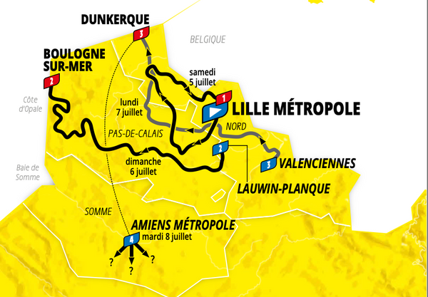 The 2025 Tour de France will begin in Hauts-de-France