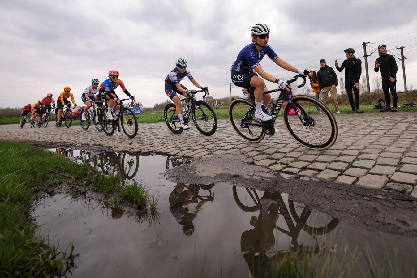 The longest sector of cobbles in the race