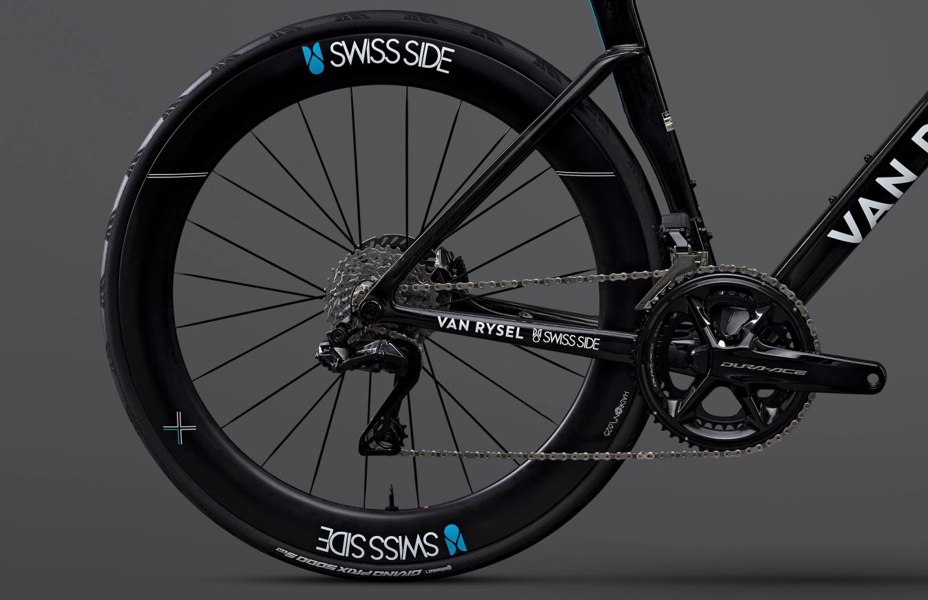 The team has moved to Shimano groupsets from Campagnolo