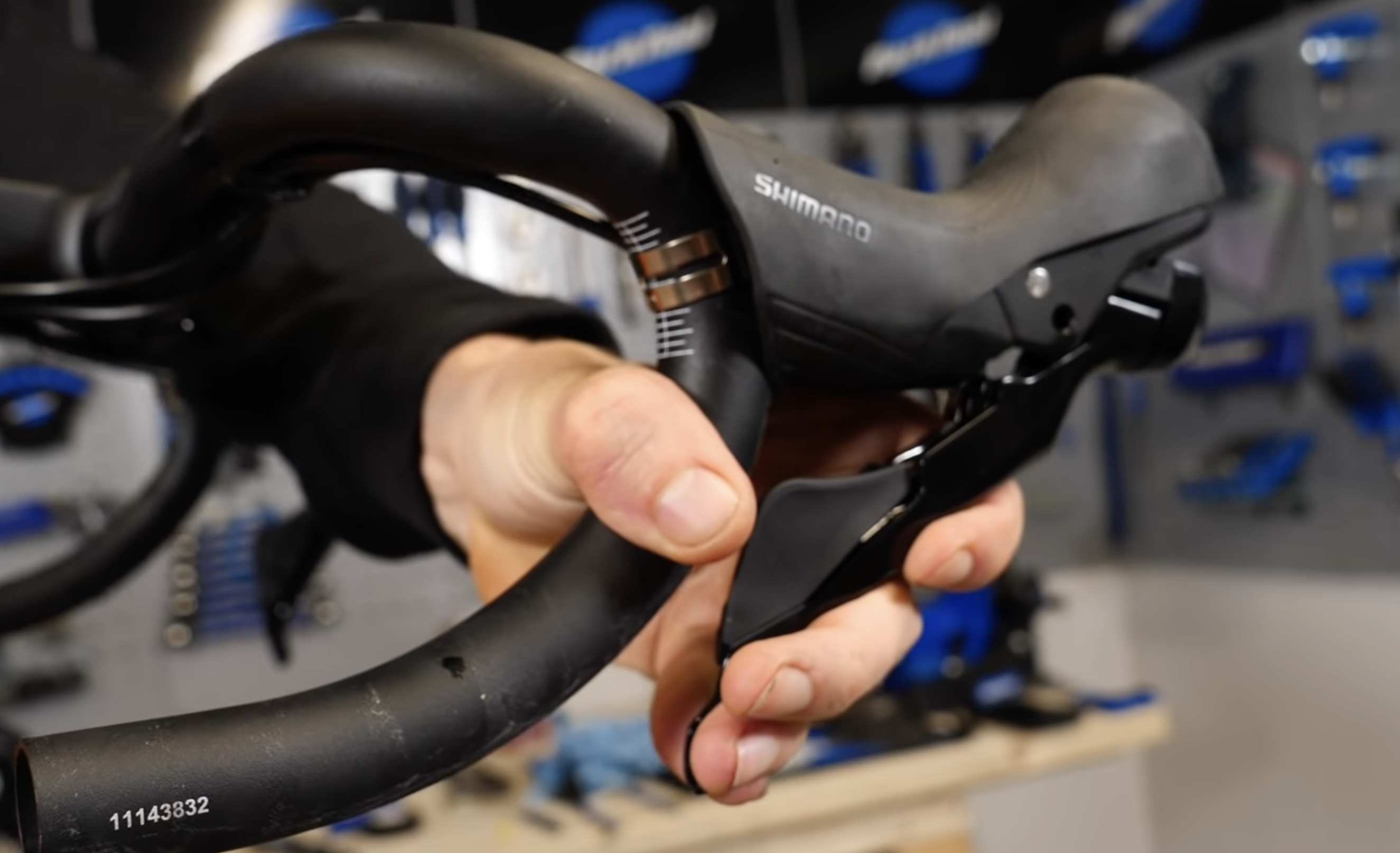 Installing shimano hydraulic online brakes