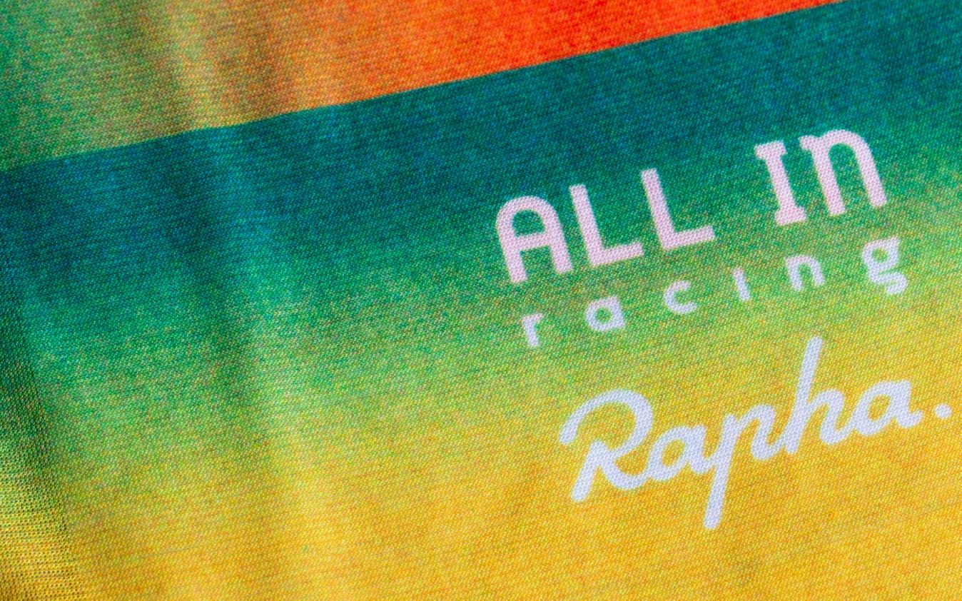 Rapha has teamed up with ALL IN Racing in the past