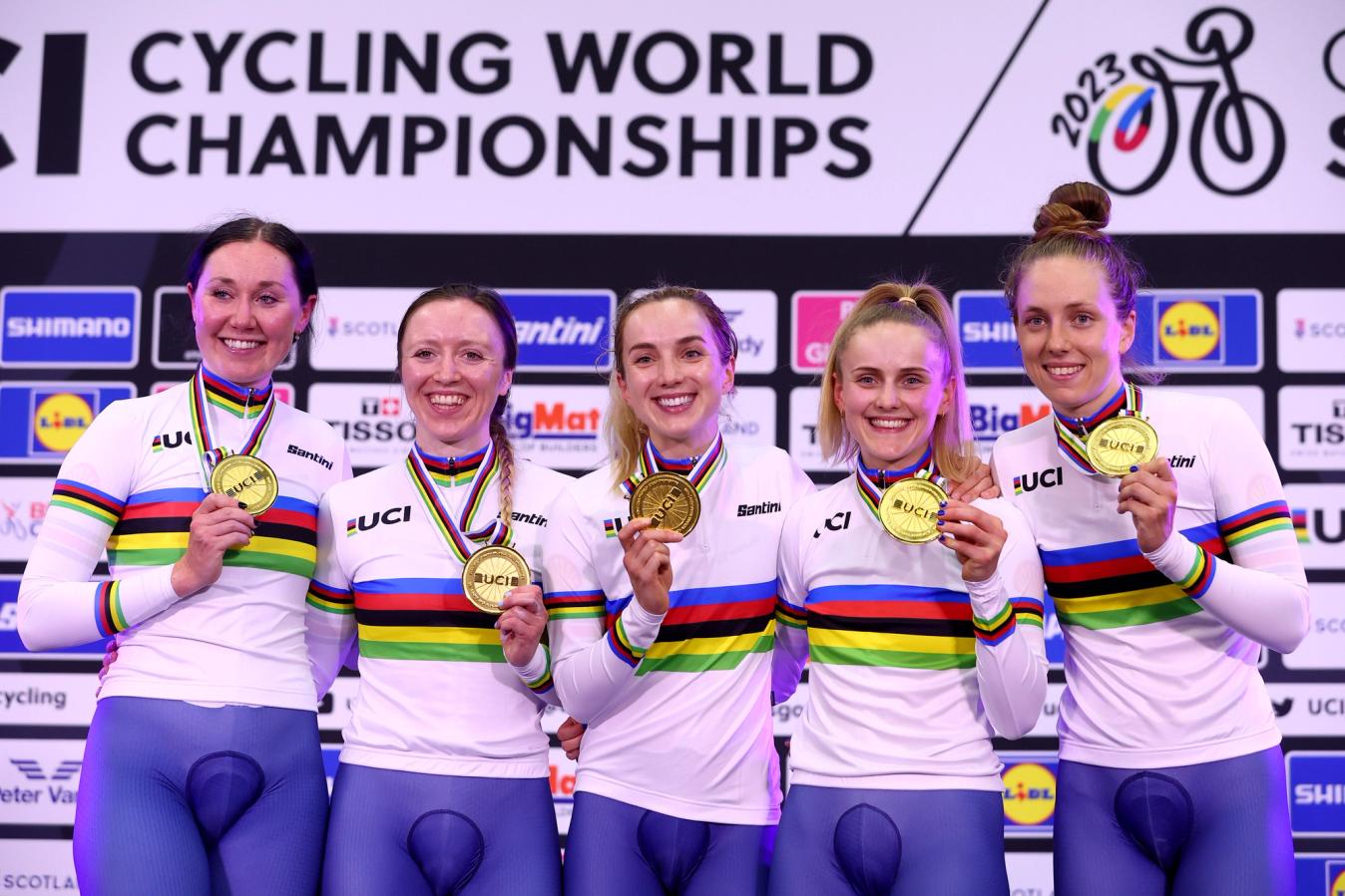 If this year's Track World Championships are anything to go by, Great Britain's team pursuit squad have little to worry about in Paris