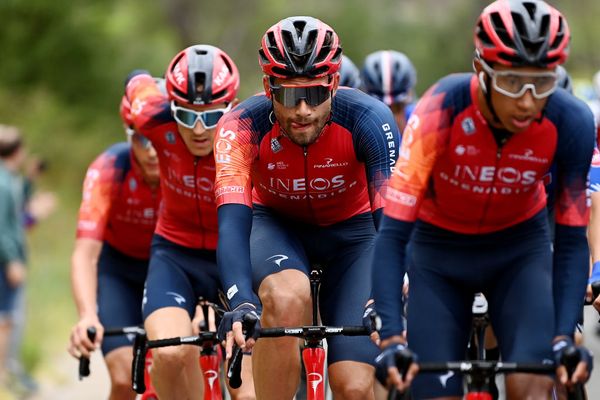 Ineos Grenadiers at the Vuelta a España with Egan Bernal, Filippo Ganna and Geraint Thomas