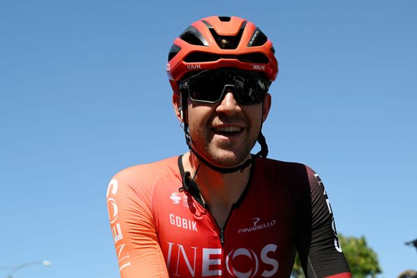 Laurens De Plus is back racing at the Tour Down Under this week