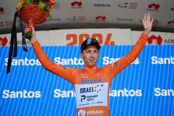 Stevie Williams took the lead of the Tour Down Under on stage 5