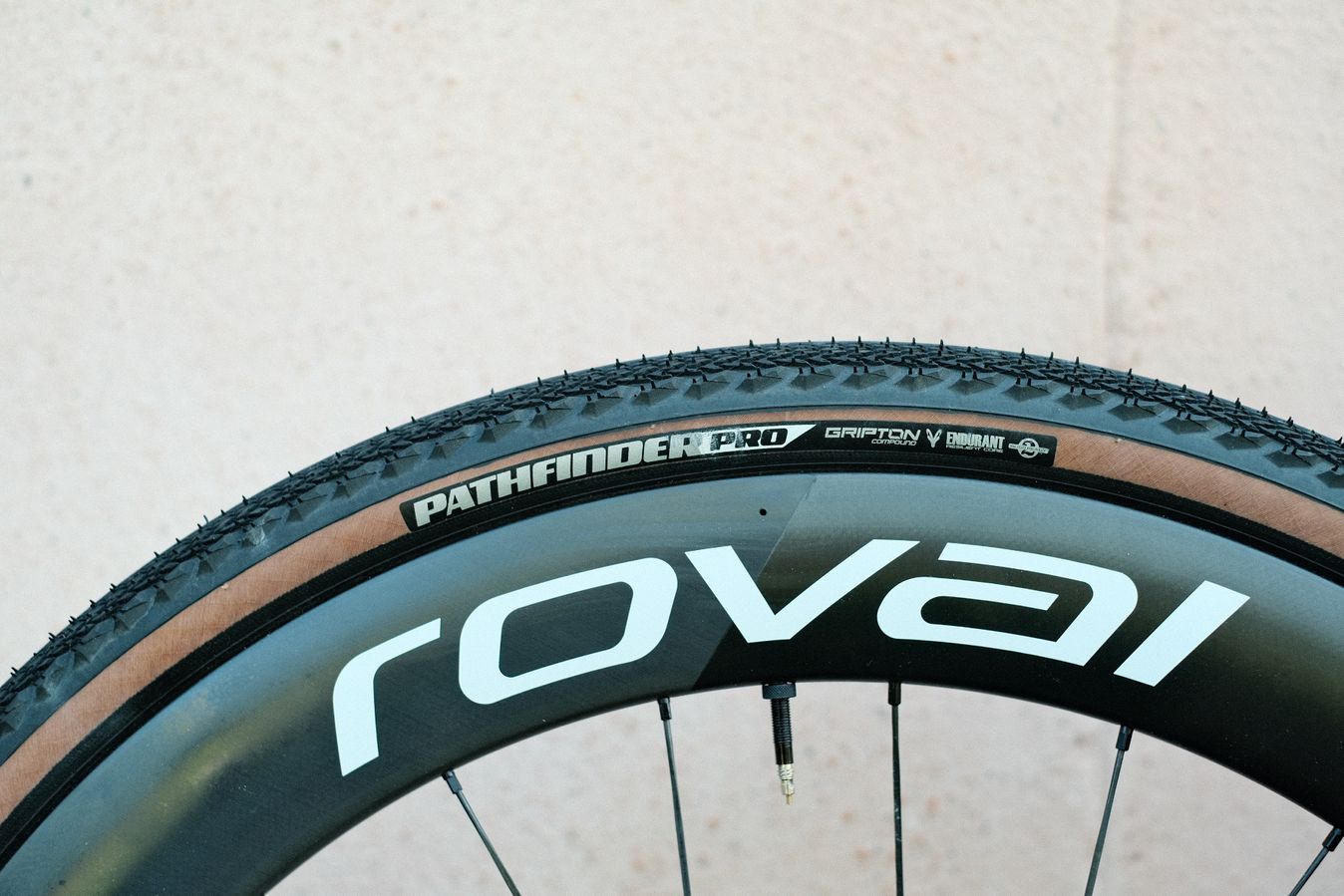38mm to 40mm-wide tyres were a popular choice at the Gravel World Championships