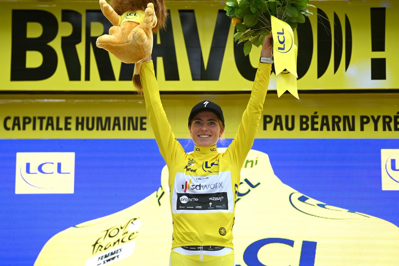 Demi Vollering won the 2023 edition of the Tour de France Femmes