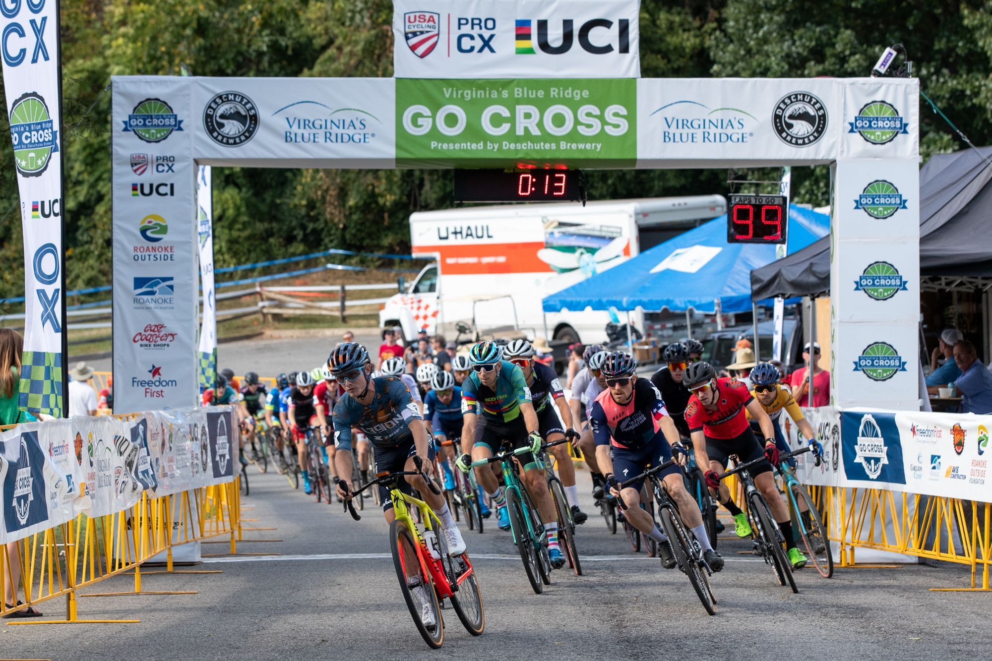 How can I watch the USCX cyclocross series on GCN+? GCN