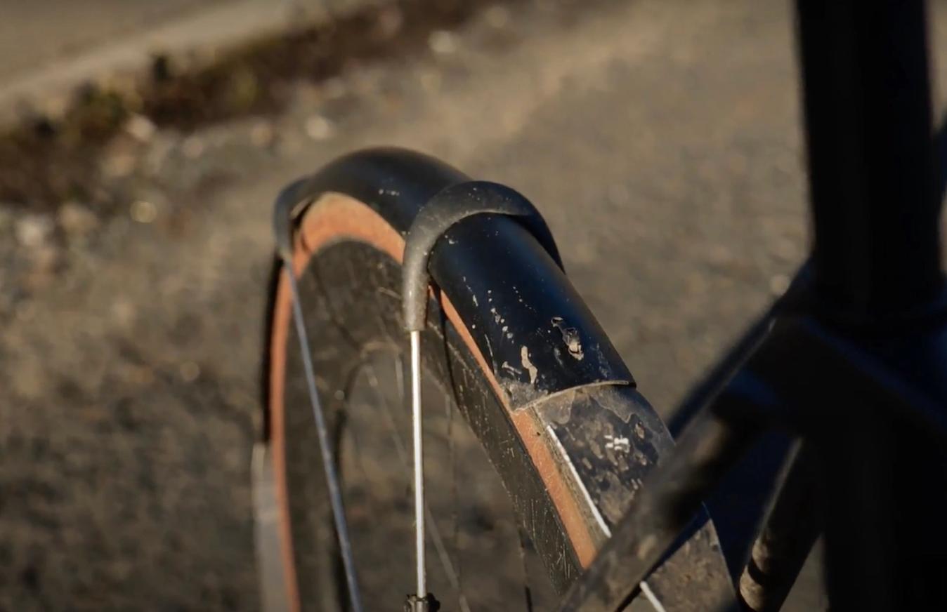 Fitting mudguards is a polite way of taking care of the riders around you 
