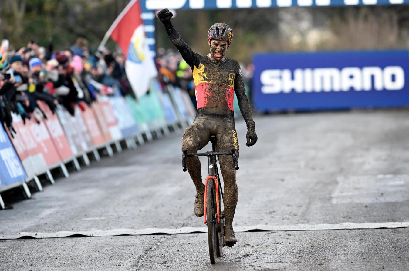Wout van Aert won last year's World Cup in Dublin, but despite Van der Haar admitting that he "loved Dublin," he won't be back this time around