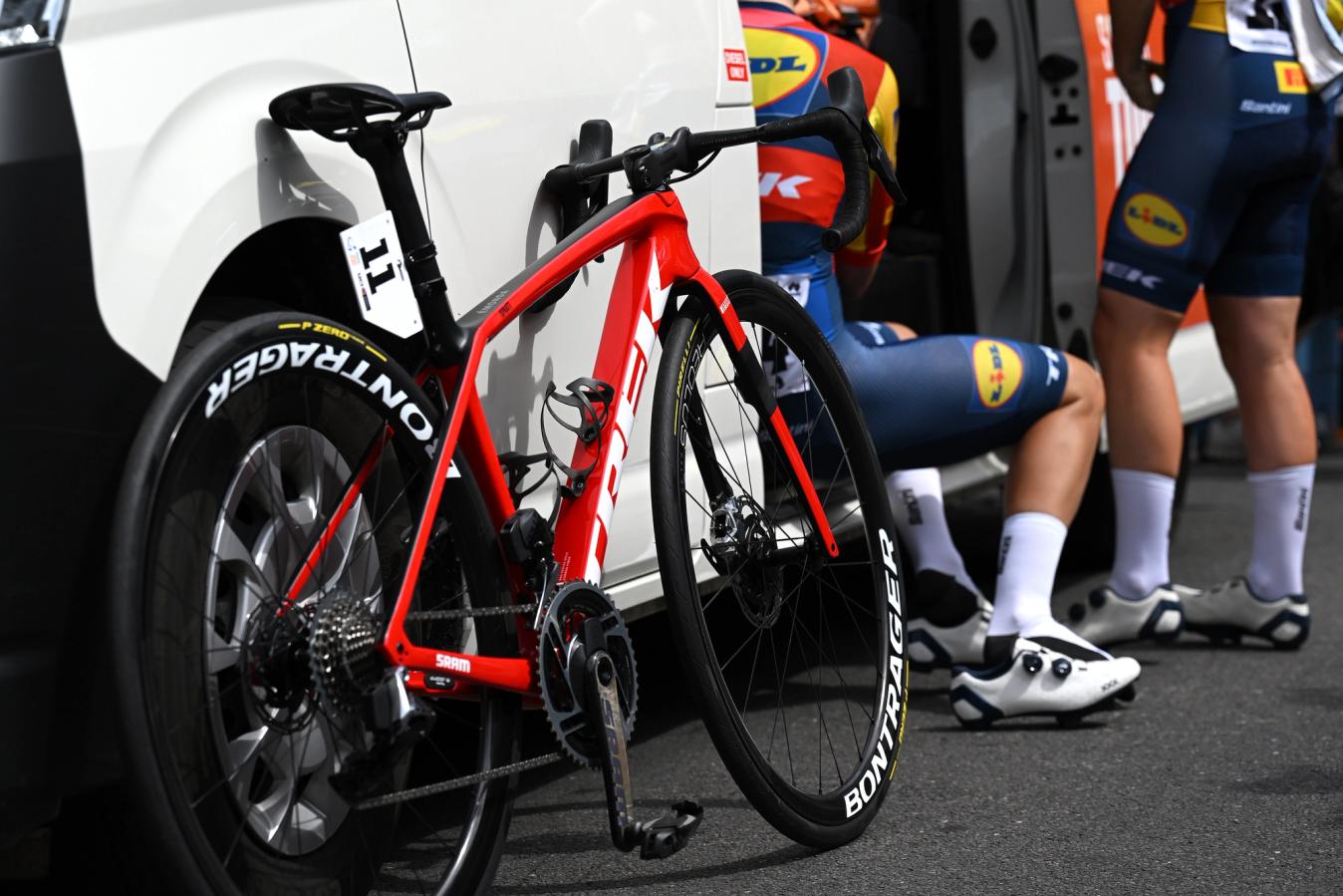 Lidl-Trek riders will choose between the Emonda (pictured) and the Madone