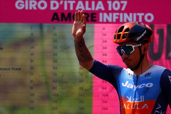 Caleb Ewan is chasing a sprint victory at the Giro d'Italia