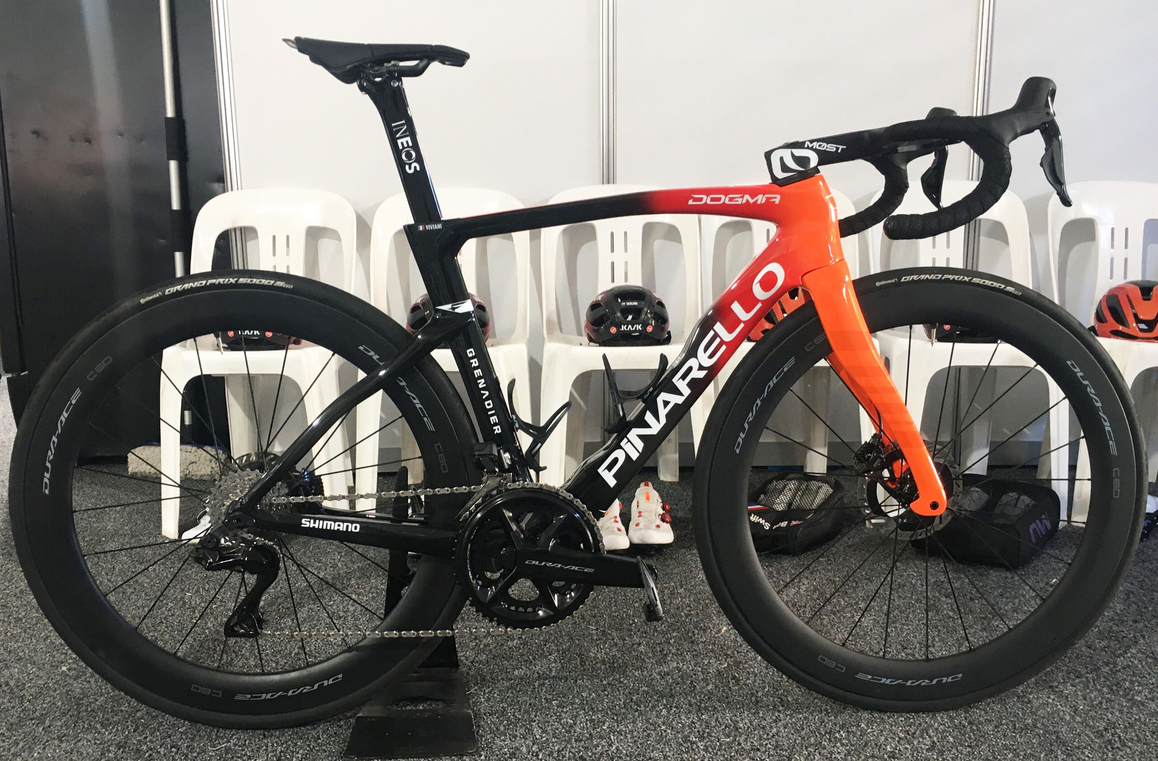 Filippo Ganna Bici Pinarello Ineos Bicicletta Filippo Ganna Pinarello