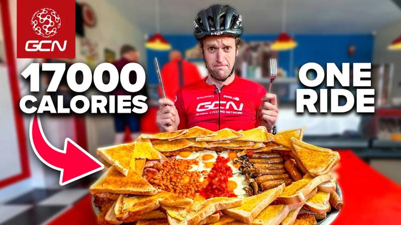 Can Conor Dunne burn off the world’s biggest breakfast in a single bike ride?