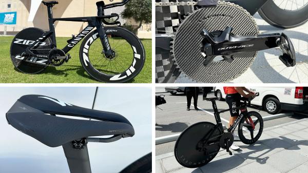 Top tech at at the UAE Tour time trial