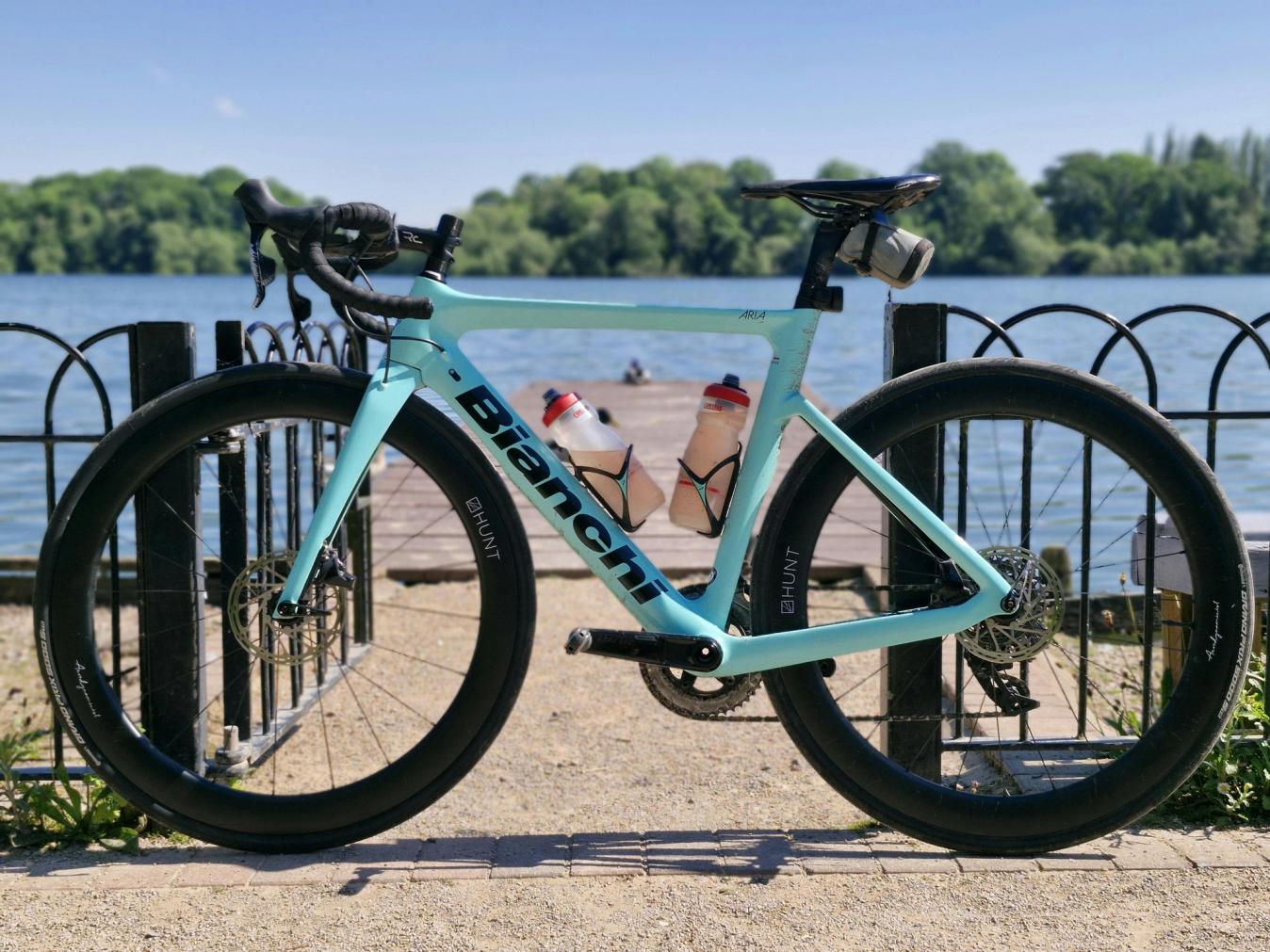 We suspect the owner of this Bianchi is trolling our presenters, but if not, a quick reminder to always take pictures of the drivetrain-side of your bike