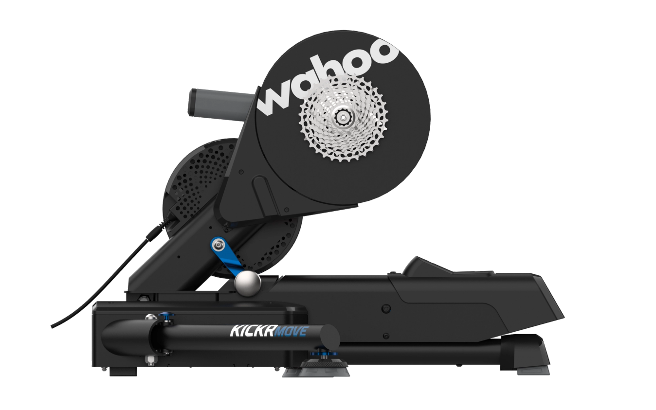 The Kickr Move adds dual-axis movement to create a realistic and dynamic feel 