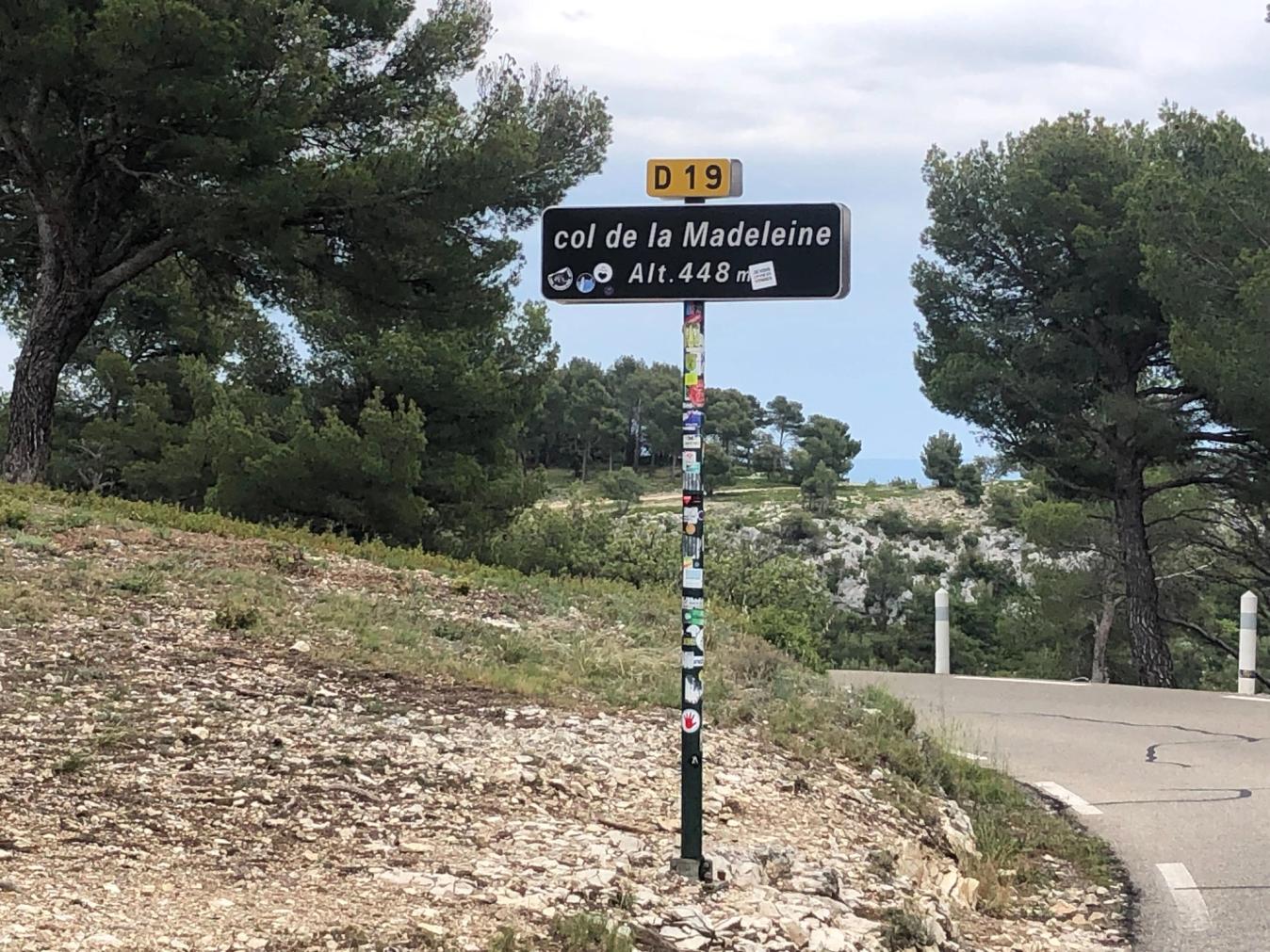 Not to be confused with its more infamous alpine namesake, the Col de la Madeleine marks the first categorised difficulty of the Mont Ventoux Dénivelé Challenge