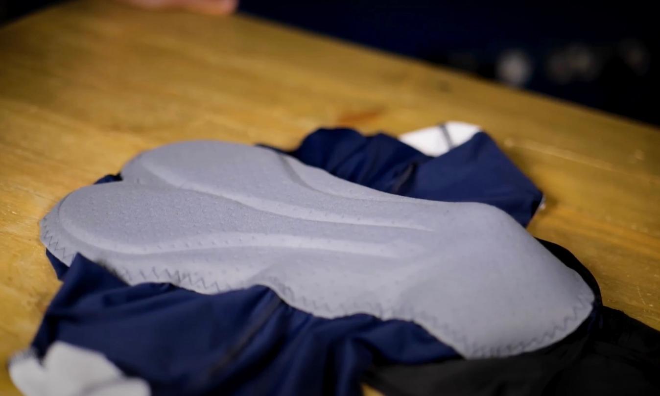 A pair of cycling shorts with a chamois pad will protect you from chafing on the saddle