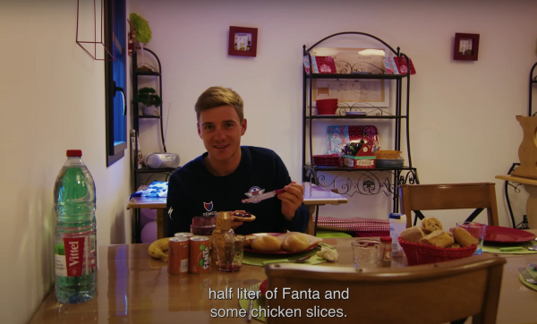Remco Evenepoel revealed his winning breakfast in a recent YouTube video
