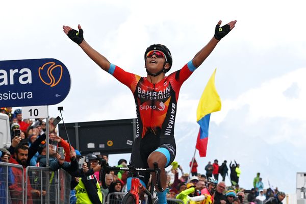After several tries, Buitrago finally got his stage win