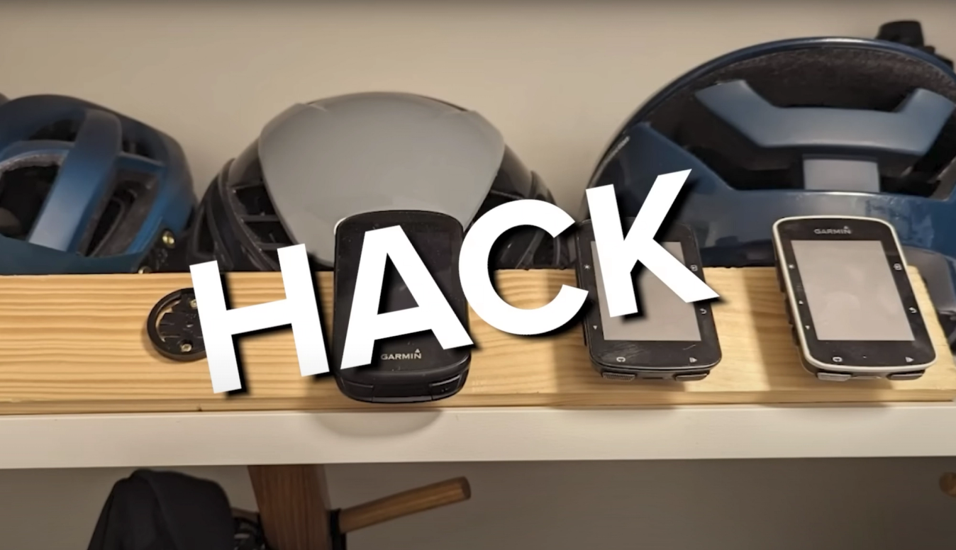Example Hack - tidy mount solution for Garmin head units