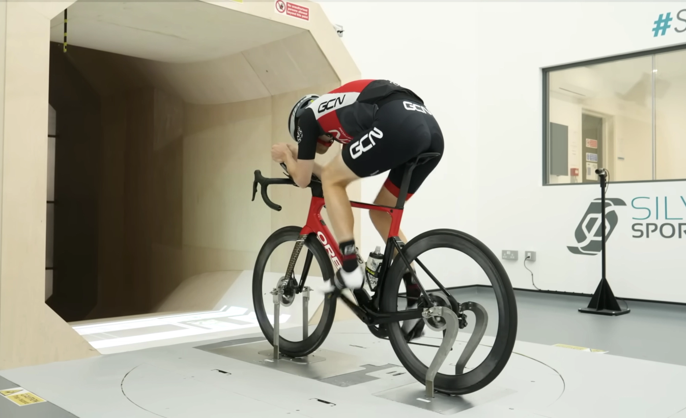Wind tunnel testing has become an essential part of bike design