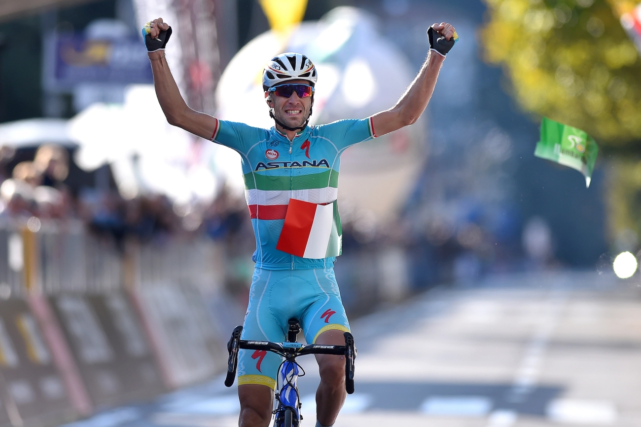 Nibali won his home Monument while wearing the Italian tricolore