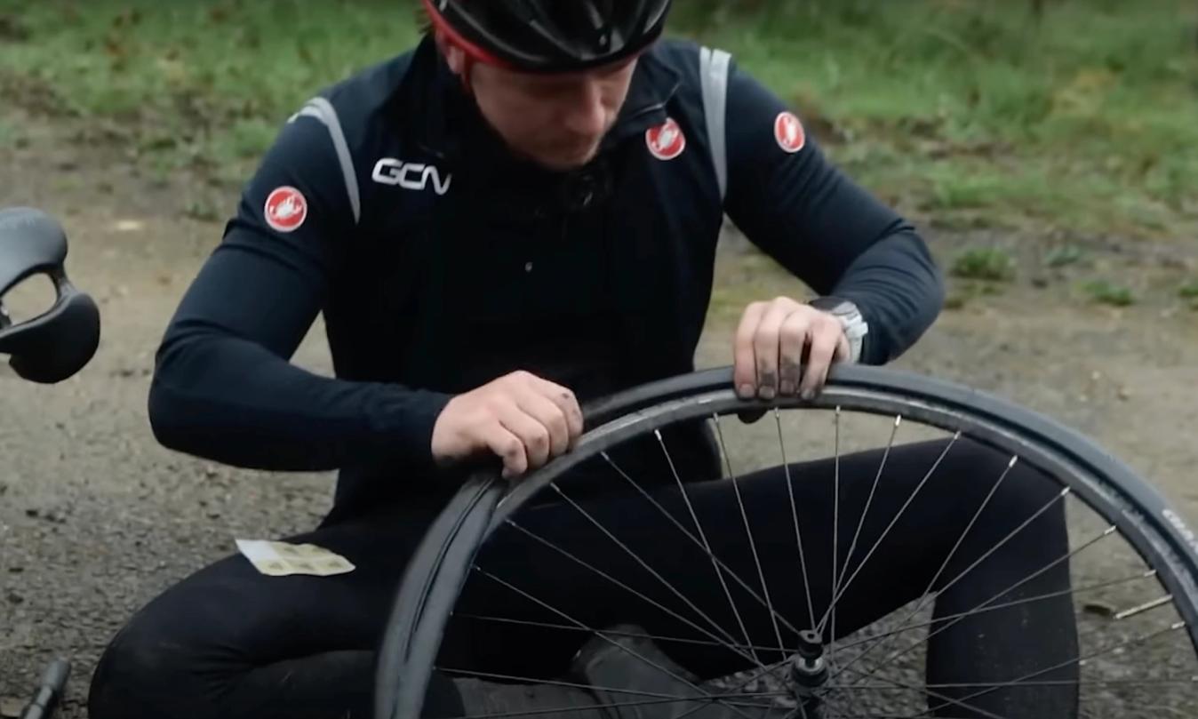 If you end up in the unfortunate position of needing to fit an inner tube, make sure that the tyre is free of any thorns or debris first.