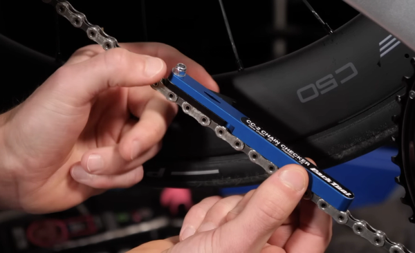Check your chain's worn out before you replace it