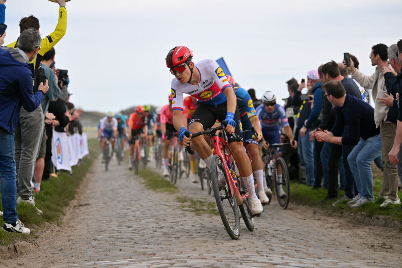 Mathias Vacek played a vital role for Lidl-Trek in Paris-Roubaix
