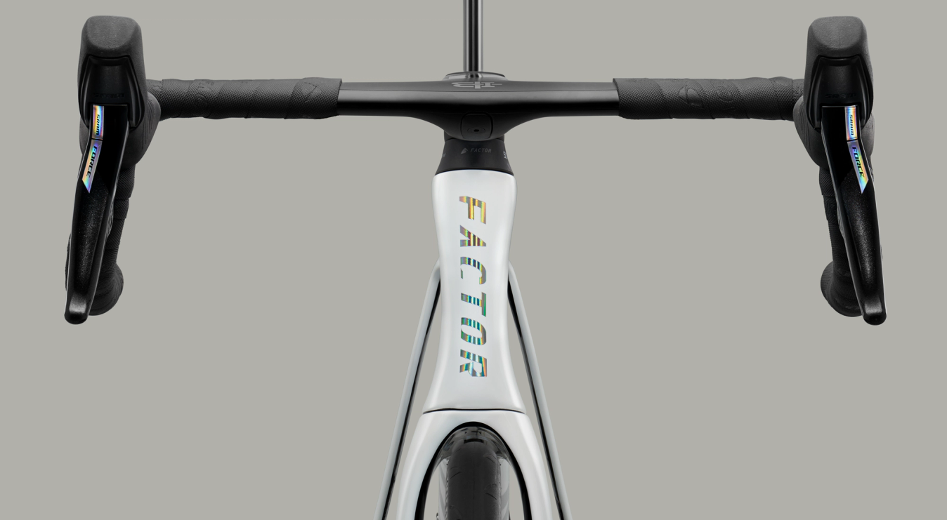 The head tube shape has been revised and is now much narrower
