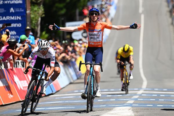 Stephen Williams wins the Tour Down Under